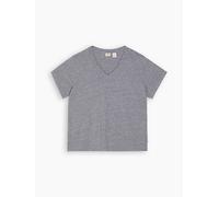 Canotta squadrata (taglie forti) Grigio / Triblend Header Gray levi > clothing > women