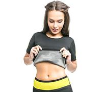 Canotta Sudation - Giubbotto: Abbigliamento Top Dimagrante - Top da Donna tonifica la Pancia e i Fianchi per Una Pelle più Ferma e Una Silhouette raffinata