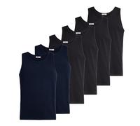 Canotta T-Shirt Uomo 100% Cotone Athena, Multipack da 3 e 6 pz, Certificato Oeko-Tex, Fresca e Traspirante