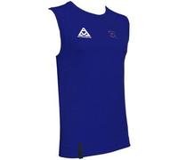 Canotta Tecnica In Lana Merino Australiana Termoregolante Traspirante Antiodore Riday Blu Navy M-L