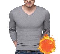 Canotta termica manica lunga con pile per uomo perfetta per le giornate fredde