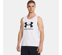 Canotta Under Armour Logo da uomo Bianco / Nero M