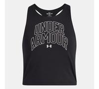 Canotta Under Armour Motion Branded da ragazza Nero / Bianco YSM (127 - 137 cm)