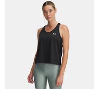 Under Armour Tech Swing Tank Top Gilet, Nero/Bianco, XL Donna