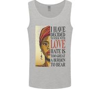 Canotta Unisex Stick With Love Black Lives Matter Uomo Gildan 64200