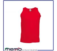 canotta uomo FRUIT OF THE LOOM maglia intimo canottiera palestra in cotone sport