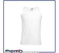 canotta uomo FRUIT OF THE LOOM maglia intimo canottiera palestra in cotone sport