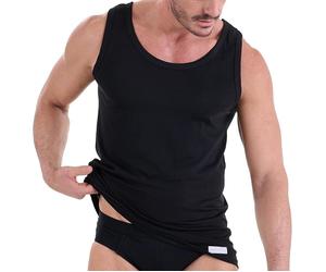 Canotta Uomo Navigare 511 Cotone Intima Girocollo Comoda Casual spalla 3 pezzi