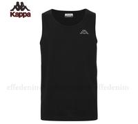 Canotta Uomo smanicato T-Shirt Kappa Sport Maglia Regular Fit casual