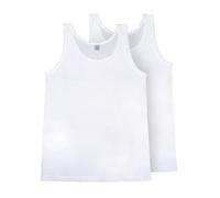 Canotta Uomo Spalla Larga 100% Cotone Pregiato 2 Pack, Canottiera Uomo Cotone con Cuciture rinforzate, Canotta Uomo Bianca Versatile vestibilità ottimale - Taglia XL