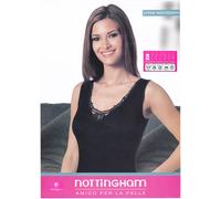 Canotta vogatore donna cotone mercerizzato spalla larga NOTTINGHAM VL3311W 3 pz