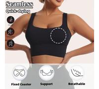 Canotta Yoga con Reggiseno Sportivo Traspirante con Funzione Ammortizzante e di Raccolta che ti offre una bellissima forma del dorso, Canottiera da Allenamento in Palestra Superiore L,M,S,XL,XSColore 