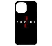 Canottaggio Equipaggio Remo Divertente Rower Coxswain Sculling Vintage Custodia per iPhone 13 Pro Max