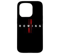 Canottaggio Equipaggio Remo Divertente Rower Coxswain Sculling Vintage Custodia per iPhone 15 Pro