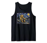 Canottaggio Golden Retriever Art Rower Dog in Barca a Fila Canotta