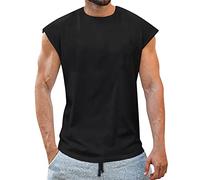 Canotte da uomo Atletiche Allenamento Sport Sportivo Senza Maniche Camicia Atletica Corsa Palestra Muscolare Camicia Intimo A-Shirt Muscolare Camicie Estate Vestibilità Larga Manica Basamenti Casual