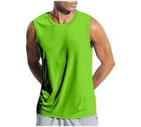 Canotte da uomo Atletico Plus Size Running Gym Solid Vacanza Camicia Atletica Sport Allenamento Canotte A-Shirt Camicia Muscolare 2026 Nozioni di base Loose Fit Mens Tank Top Beach Senza Maniche