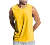 Canotte da uomo Atletico Plus Size Running Gym Solid Vacanza Camicia Atletica Sport Allenamento Canotte A-Shirt Camicia Muscolare 2026 Nozioni di base Loose Fit Mens Tank Top Beach Senza Maniche