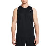 Under Armour Uomo UA Tech Tank Shirt, Nero, M-L
