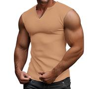 Canotte Uomo Cotone Sportive Palestra Canotte Traspirante Offerta Canotta Estive Elasticizzato Fitness Tank Top Leggero Nera Bianca Magliette Smanicata Corsa Gym Stringer Sport Canottiere