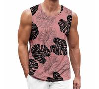 Canotte Uomo Fitness Mare Canottiere Estive Spalla Larga Fantasia Aderente Canotta Cotone Palestra Muscolo Oversize Tshirt Senza Maniche Bodybuilding Sportive Sport Stringer Gym Tank Top