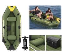 GOMMONE GONFIABILE CANOTTO MARINE CON REMI PRO HYDRO-FORC CM291X127 BESTWAY -650