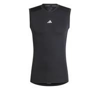 adidas Homme Techfit Compression Training Sleeveless T-Shirt, Black, XL Tall