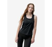 Canottiera Born Living Yoga Night nero opaco bianco donna - L