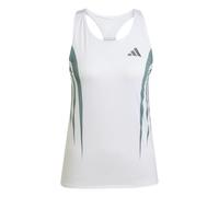Canottiera da donna adidas Adizero Archive Blanc S