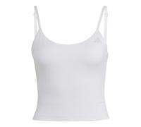 adidas Donna all Me Essentials Tank Shirt, White, M