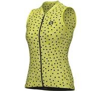 Canottiera da donna Alé Pragma Pois Giallo