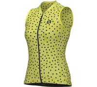 Ale Pragma Pois Sleeveless Jersey Giallo L Donna Mustard