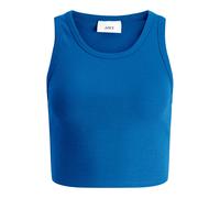 JJXX Jxfallon STR SL Rib Top Jrs Noos Canotta, Blue Iolite, S Donna