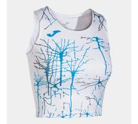 Joma Top Élite IX Maglietta, Bianco, 4XS Donna