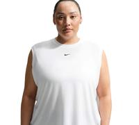 Canottiera da donna Nike One Relaxed Blanc 2X
