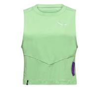 Canottiera da donna Salewa Pedroc Dry'Ton Vert M