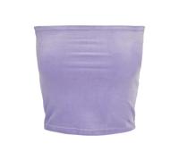 Canottiera da donna Urban Classics velvet tube Bleu S