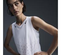 Canottiera da running Dri-FIT ADV Nike AeroSwift - Donna - Bianco XXS