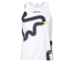 Canottiera da trail Scott Tank M's RC Run (white/black) Uomo L