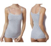 Canottiera donna Jadea spalla stretta in morbido cotone elasticizzato art 4179