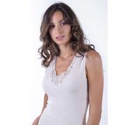 Canottiera donna lana e seta Moretta T5000