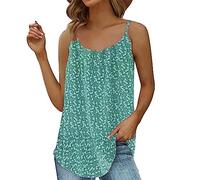 Canottiera Donna Senza Manica Cotone Canotta Estiva Leggera Tank Top Sportive Traspirante Canotte Eleganti Ad Asciugatura Rapida Contenitiva Maglietta Casual Spalline Regolabili Curvy Spalla Larga