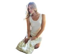 Canottiera donna spalla larga in Filo di Scozia Gicipi 734