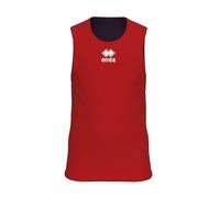 Canottiera double-face per bambini Errea Chicago Rouge 2XS