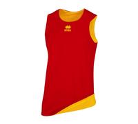 Canottiera double-face per bambini Errea Chicago Rouge XS