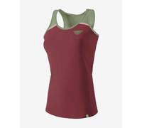 Canottiera Dynafit Alpine Pro granata verde donna - XL