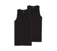 G-STAR Uomo Base Tank Top 2-Pack, Nero (dk black D25476-3310-6484), L