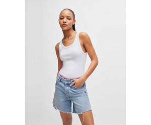 Canottiera HUGO Modern Logo bianco donna - L