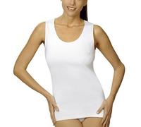 Canottiera Intima Donna Cotone Felpato SL5355 VAJOLET Selina 3-4-5-6 Bianco E Nero (Nero, 4 L IT Donna)
