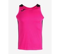 Canottiera Joma Record II spalline rosa nero - L